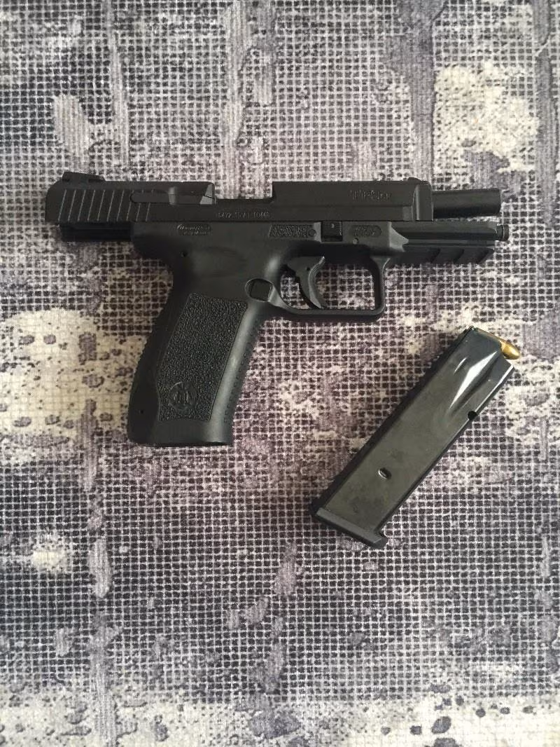 Yalnızca Elli mermi atıldı sıfır ayarında Canik TP9sf