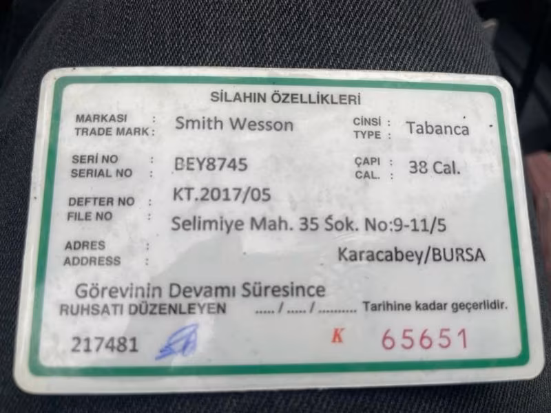 Smith & Wesson special