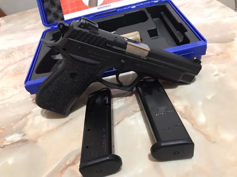 Satilik bulundurma ruhsatlı k2 45 sarsılmaz tabanca