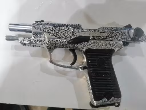 Ruger p85 özenle işlendi