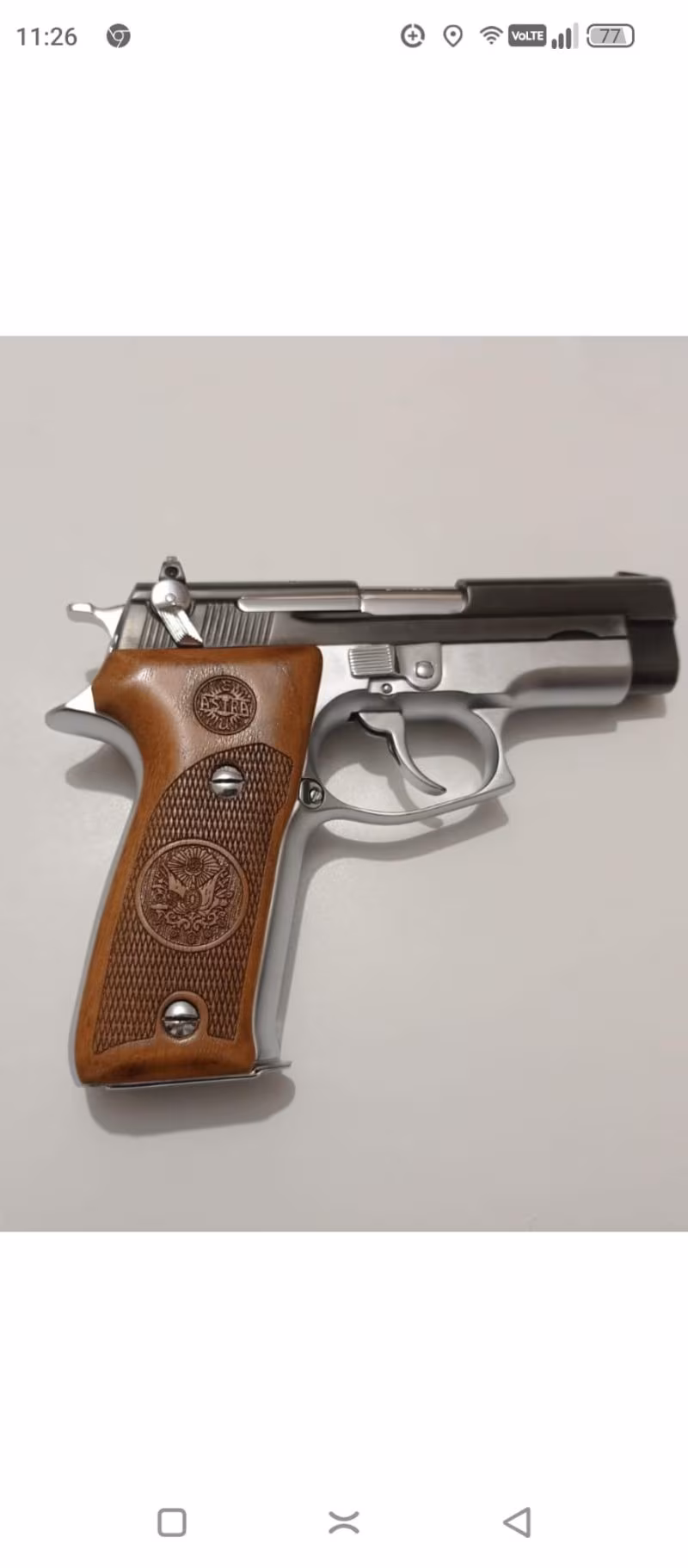 ASTRA  MOD-A90 9 MM TABANCA