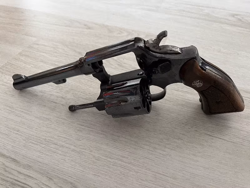 1942 Yapımı Smith WESSON special 38cal. 9.65