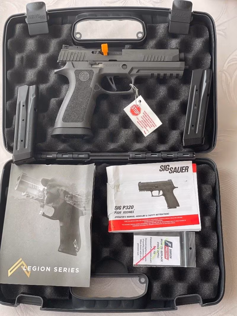SIG SAUER  P320  X5 LEGION - SIFIR - AMERİKA'DAN İTHAL