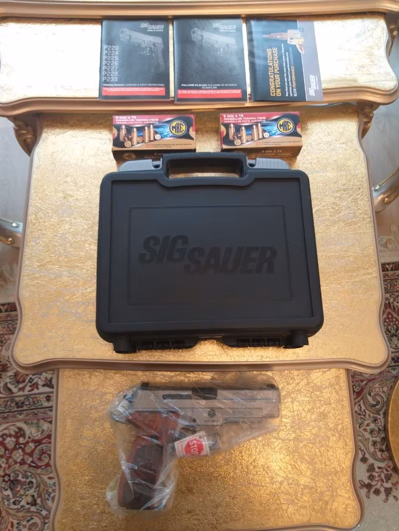 Sig Sauer P226 Elite Stainless-Hiç Kullanılmamış