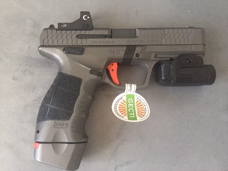 SIFIR KUTUSUNDA,HİÇ KULLANILMAYAN SARSILMAZ SAR 9 GEN 2 PLATİNYUM - 12500 TL.