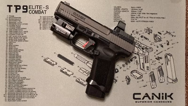 CANİK-TP9 ELITE S COMBAT TUNGSTEN PRO