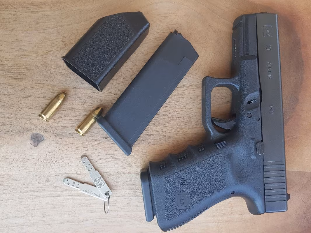 Sıfır ayarında orjinal austria glock 19