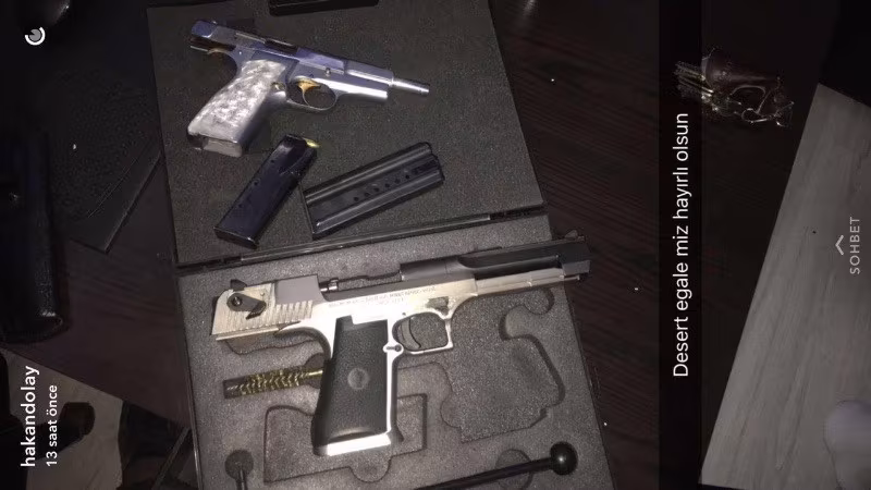 Desert eagle, orginal cift renk