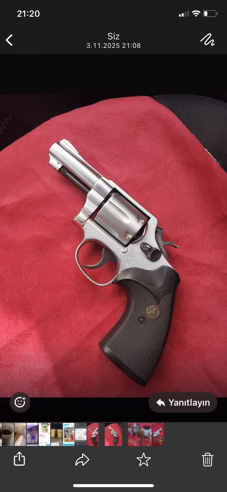 Uygun fıyata 38 lik Magnum Smitwesson