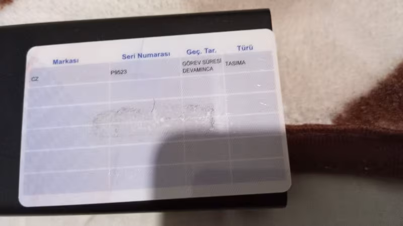 Ruhsatlı CZ 75 – 1994 Model – Krom Boyalı – Temiz & Çiziksiz ( Emniyet Müdüründen)