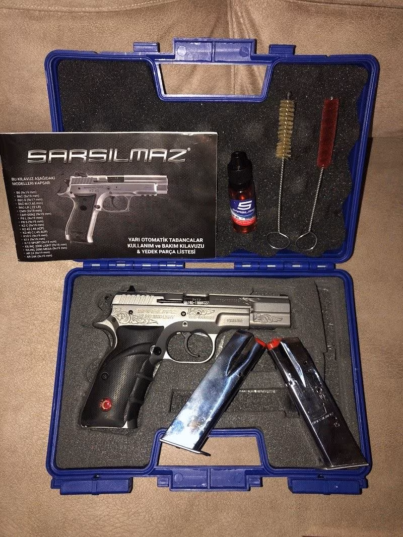 SARSILMAZ KILINÇ 2000 LİGHT MAT İŞLEMELİ