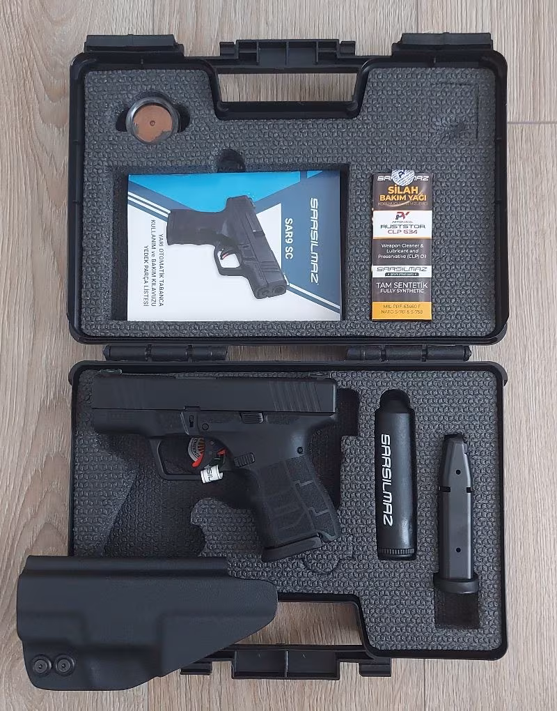 SARSILMAZ SAR9 SC 9MM SİYAH TABANCA