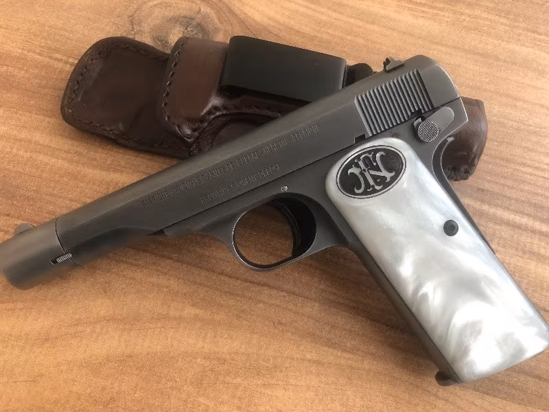 Uzun Belçika Browning 7,65