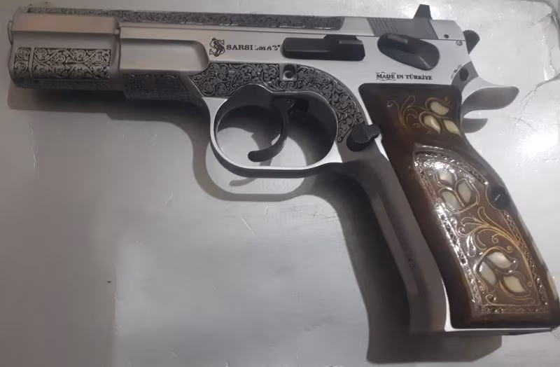 SARSILMAZ KILIÇ 2000  GÜMÜŞ İŞLEMELİ