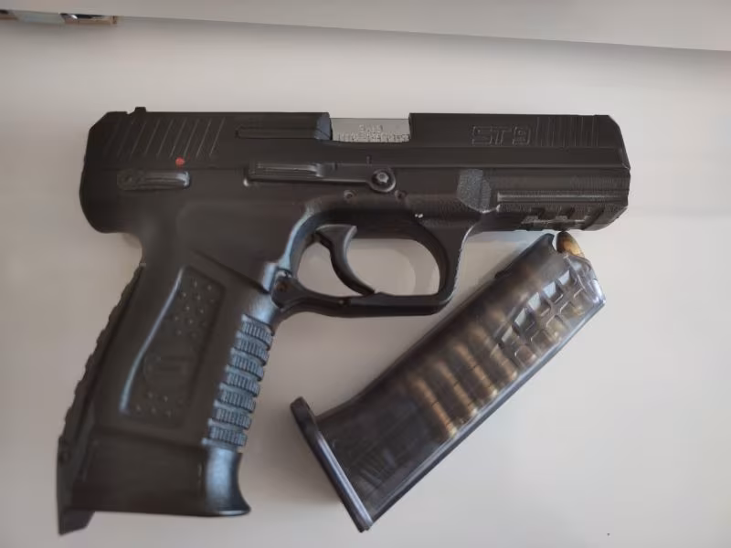 SARSILMAZ ST9 ÇOK TEMİZ SADECE DENEME AMAÇLI ATEŞ EDİLMİŞTİR