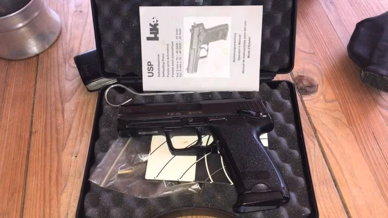 Çok temiz HK USP 45 AUTO