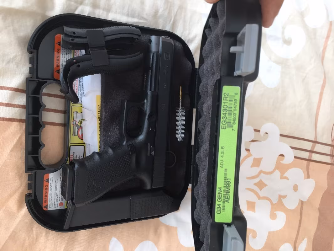 Yargı mensubundan sıfır Glock 34 Gen 4