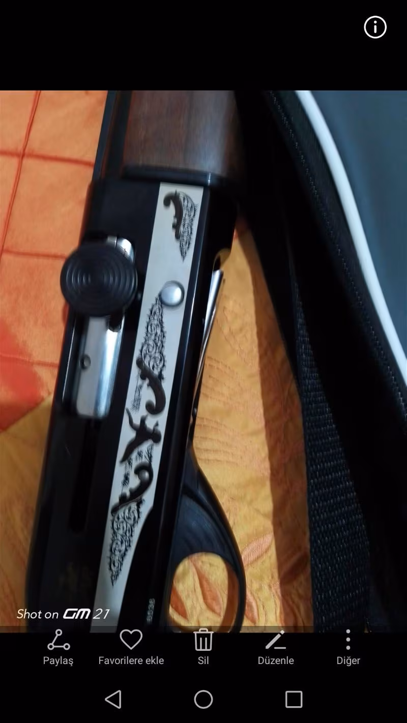 Sıfır tüfek hiç fişek atılmadı