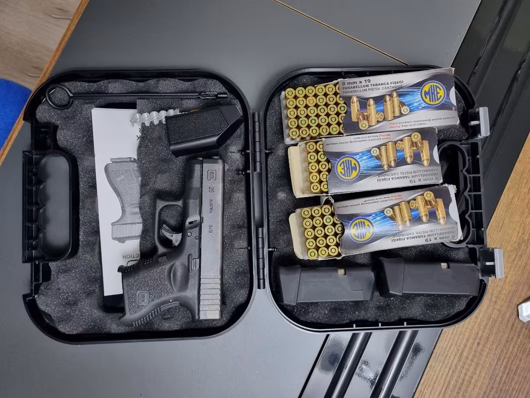 Emekli askeri personelden GLOCK G 26 Hiç Kullanılmamış