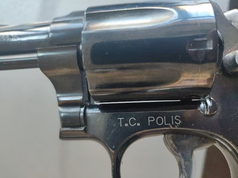 38 cal. T C. Polis smith Wesson orjinal islemsiz