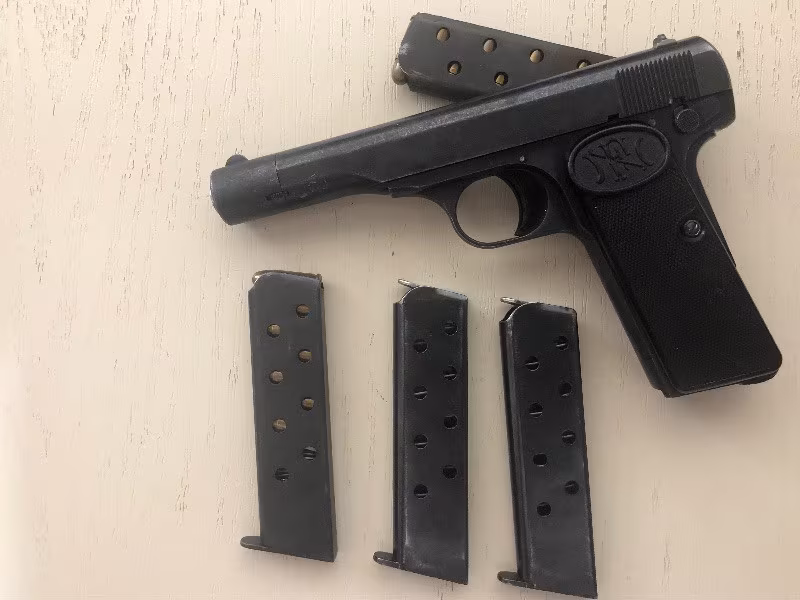 Uzun Belçika Browning (7,65) Çok Temiz..