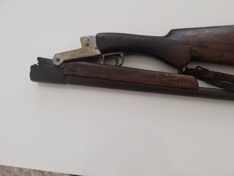 Tek kırma İtalyan baretta tüfek