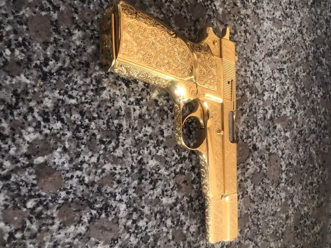 TEMİZ ALTIN KAPLAMA ÖZEL İŞLEMELİ BROWNİNG