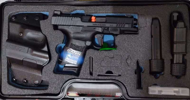 CANİK SUB COMPACT ELİTE SIFIR HİÇ KULLANILMADI 3 ŞARJÖR VE DERİ KILIF HEDİYELİ