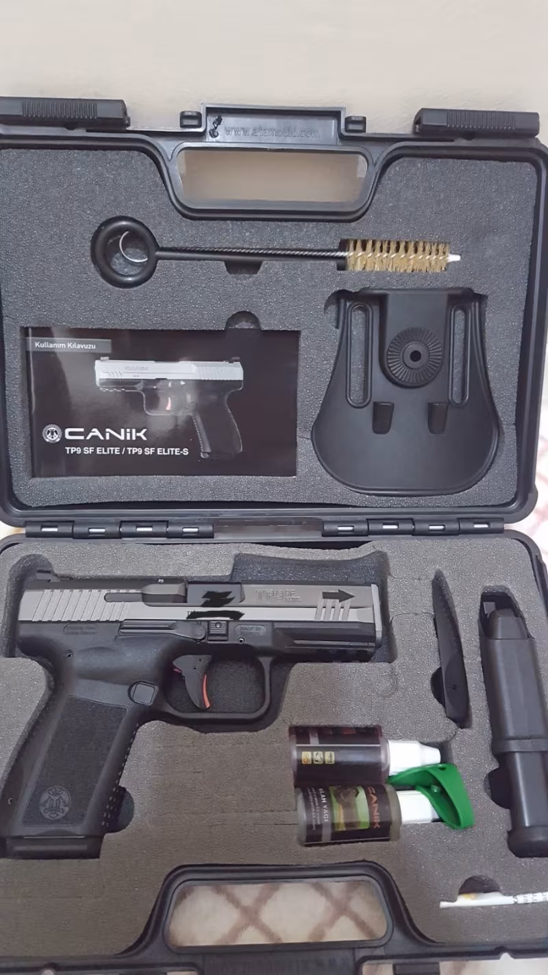Canik elite tungsten hiç atış yapılmamış kutusunda