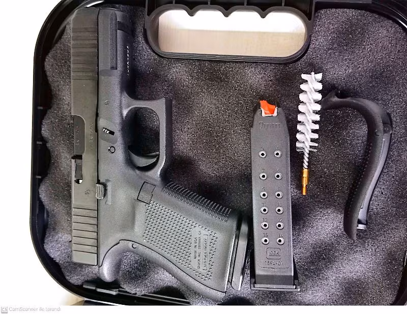 EMNİYET MENSUBUNDAN TÜRK SERİLİ GLOK 19 GEN5