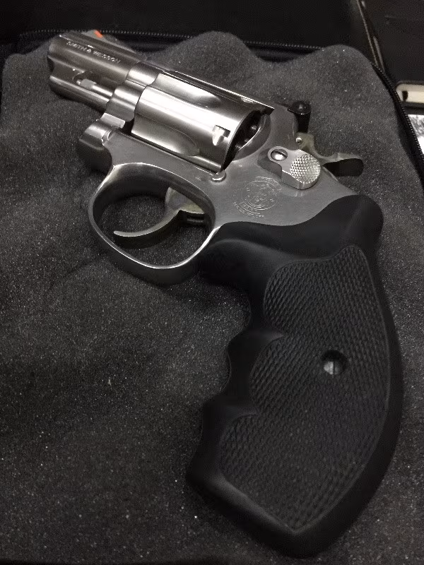 SMITH & WESSON 357 MAGNUM   Mod 66-4 ORJİNAL KROM 6 PATLAR