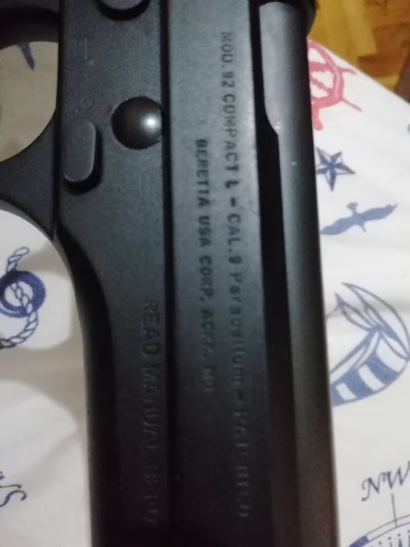 Temiz Beretta 92 Compact L 9x19