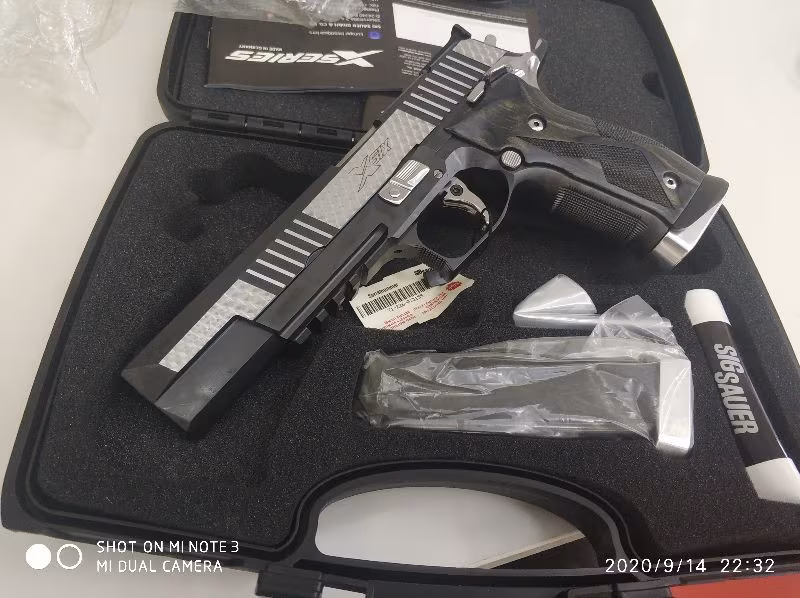 Sig Sauer x-six silverdust Acil satılık