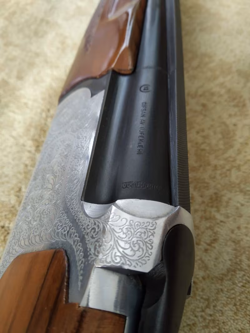 CIFSAN 12/71 namlu süperpoze ÇELİK KASA çok temiz