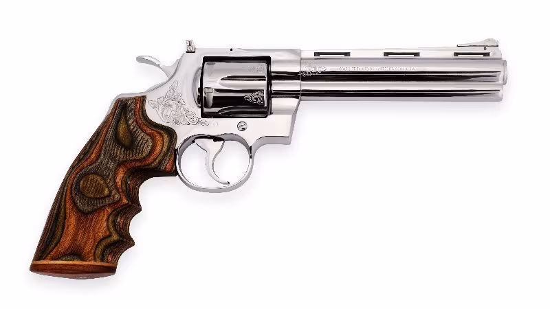İyi Fiyat… Colt Python 6 Inch Revolver 357 Magnum