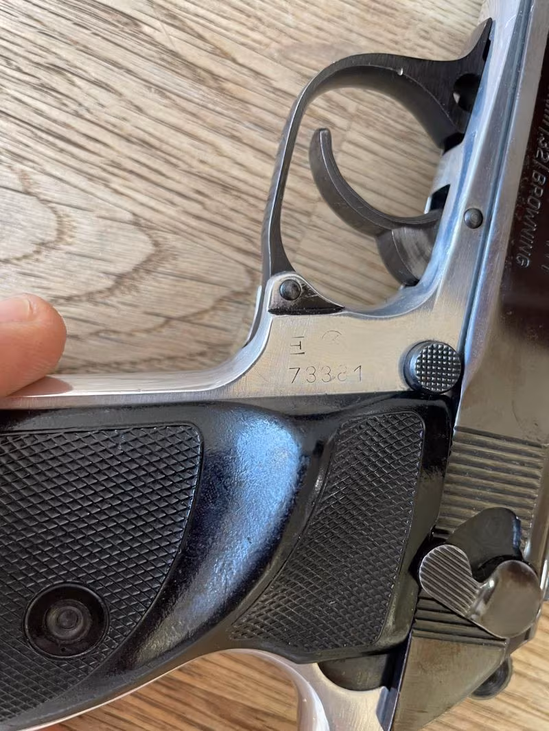 Hege West Germany 7.65 Browning ve Yedek Şarjörü