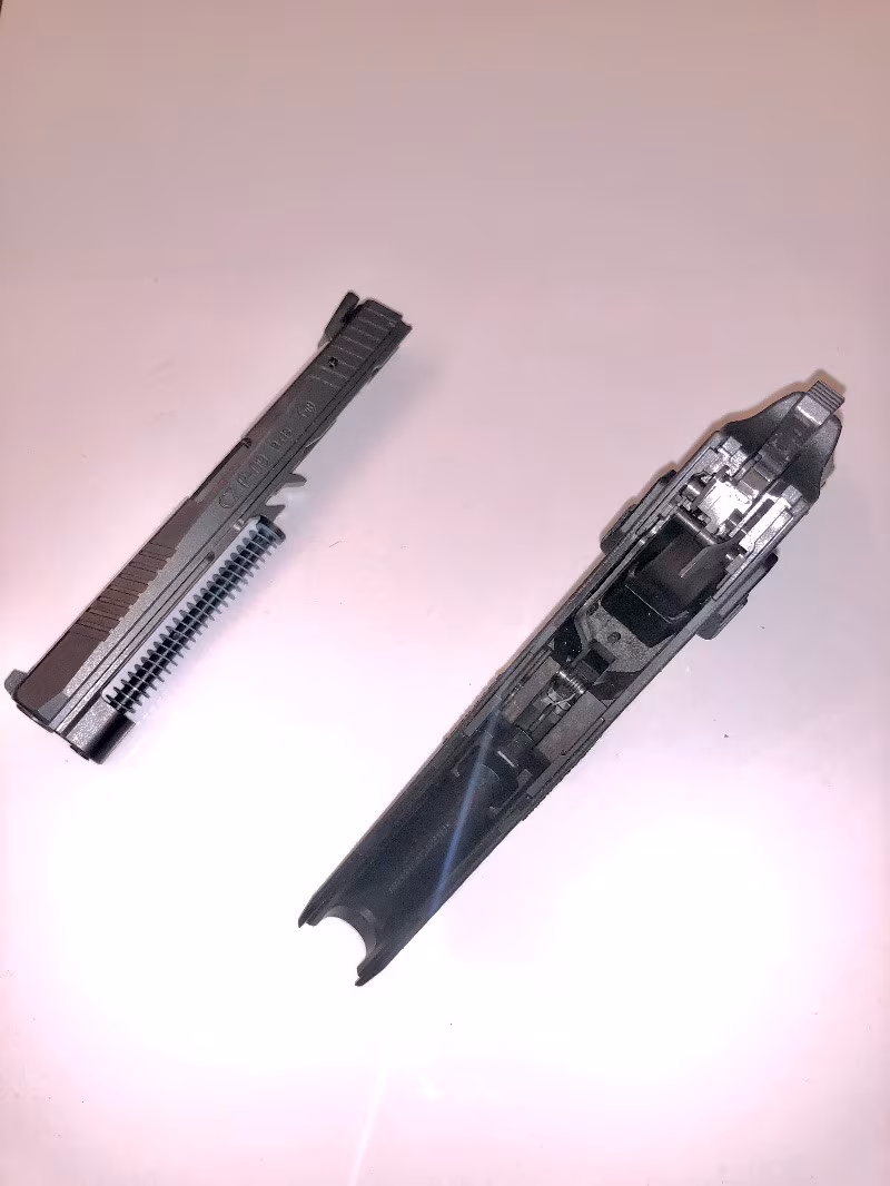 CZ P09 özel 1 kg tetik ağırlığı ile 19+1 9mm Ocak ayında MKE den alındı