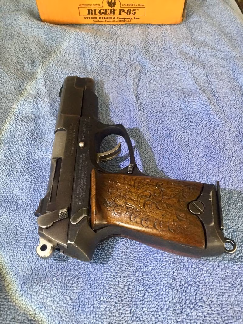 satılık orjinal Ruger P85  9 mm