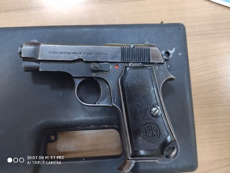 1934 model çerçeveli beretta antika