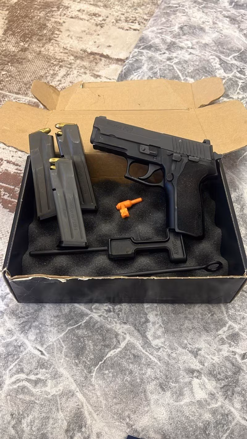 Kamu görevlisinden tertemiz sig sauer p229 american