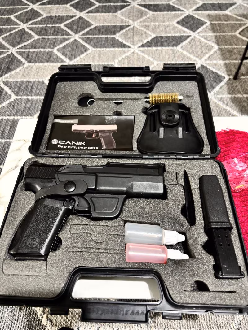 Canik TP9 SF Elite-S | Ruhsatlı | Temiz | Orijinal Kutu ve Aksesuarlar