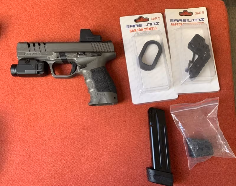 İHTİYAÇ FAZLASI SAR9X METE PLATİN TEMİZ DENEME AMAÇLI 10 TANE FİŞEK ATILDI