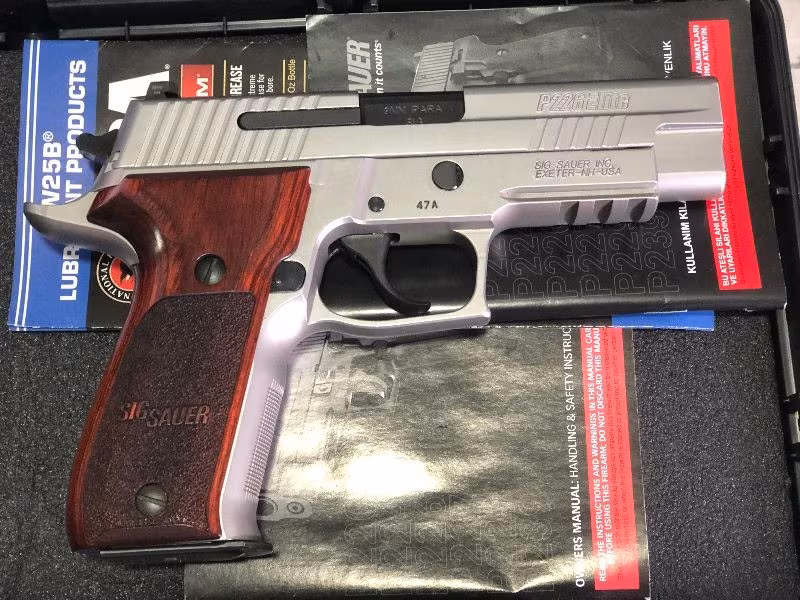 Sig Sauer P226 Elite Stainless Steel- Tüm parçaları Paslanmaz Amerikan Çelik