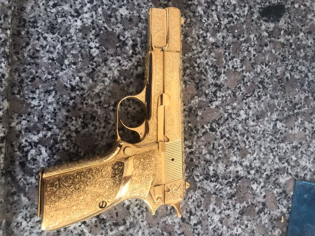 TEMİZ ALTIN KAPLAMA ÖZEL İŞLEMELİ BROWNİNG