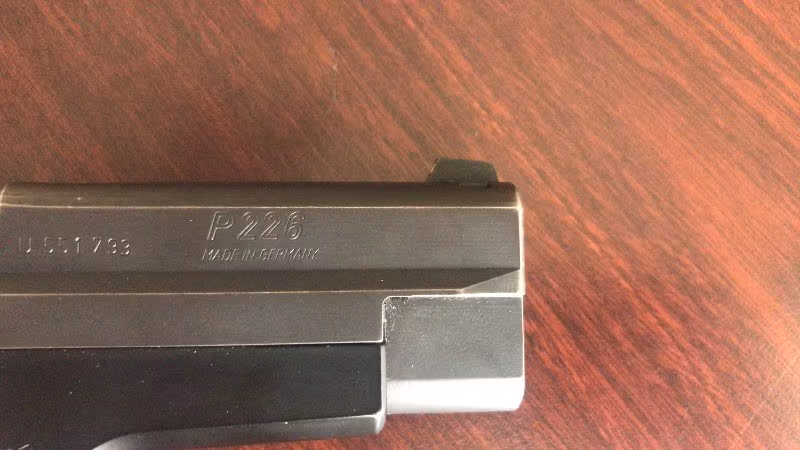 Sıg suager p226 ruhsatlı