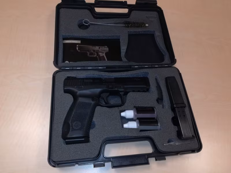 Yalnızca Elli mermi atıldı sıfır ayarında Canik TP9sf