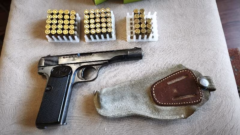 Belçika Browning 7.65 uzun yüzüklü