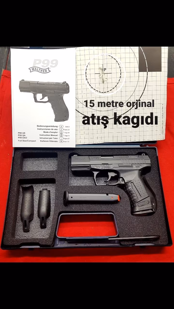 Çok temiz Walther P99 AS