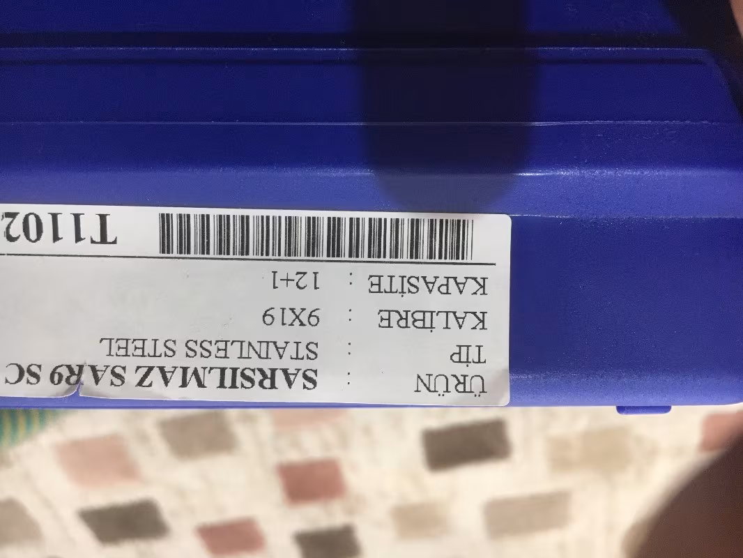 SARSILMAZ SAR9 SC STAINLESS STEEL