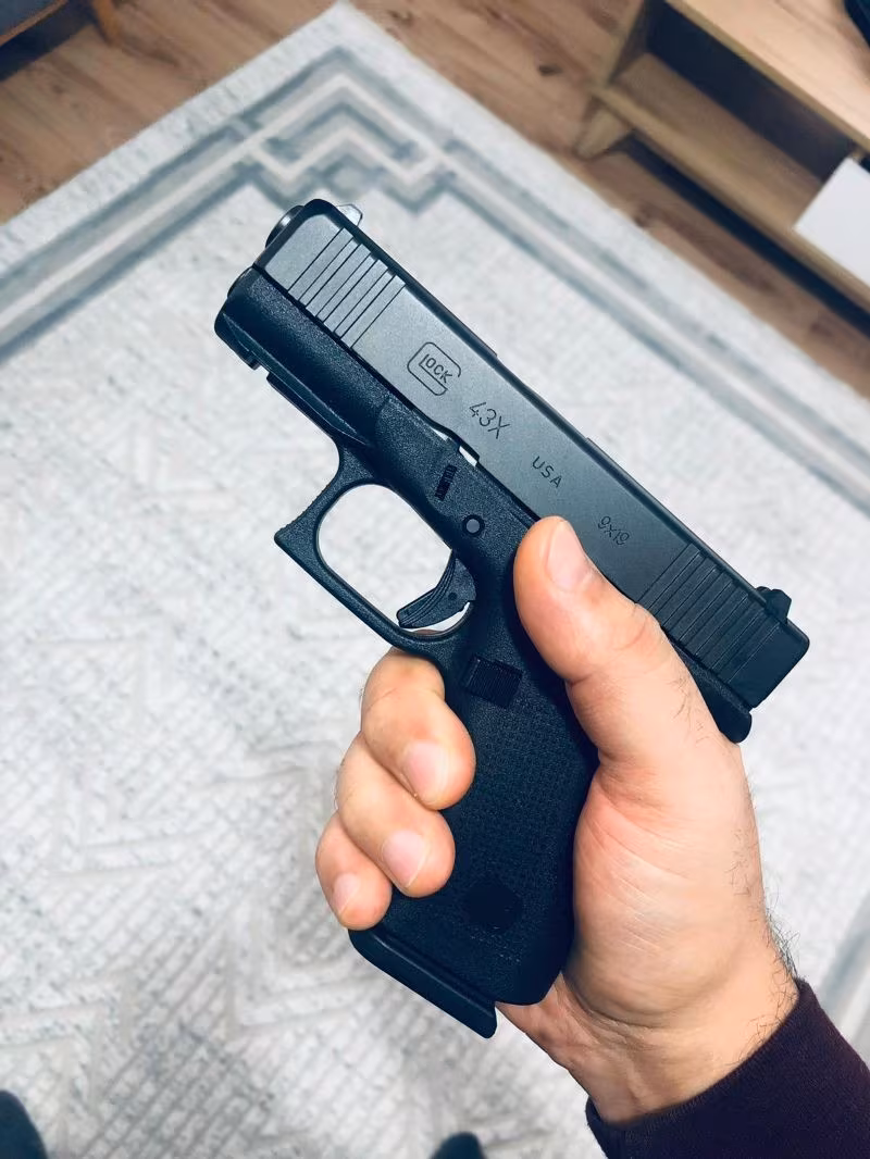 SIFIR TÜRK SERİSİ GLOCK 43X TABANCA MKE GELEN SON PARTİ GLOCKLARDAN